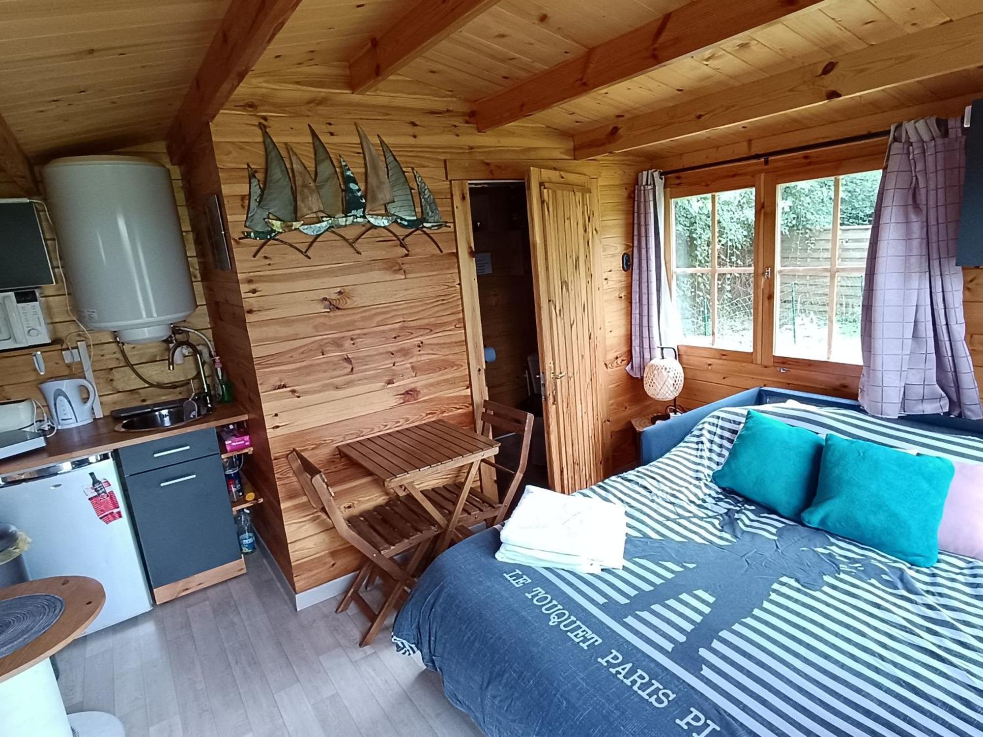 Gite Les Chalets Du Fliers Verton Meubles De Tourisme Classes 2 Etoiles Berck Cameră foto