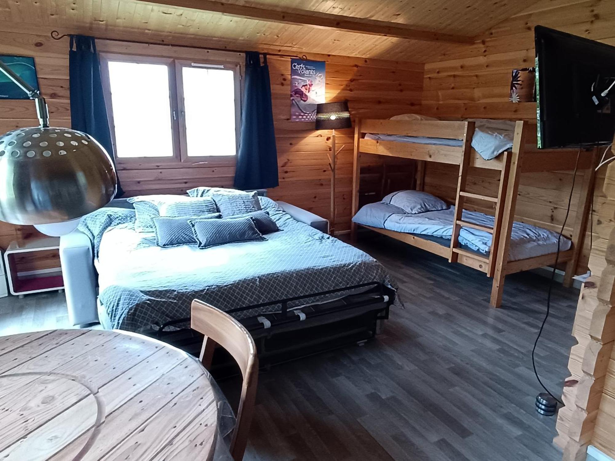 Gite Les Chalets Du Fliers Verton Meubles De Tourisme Classes 2 Etoiles Berck Cameră foto